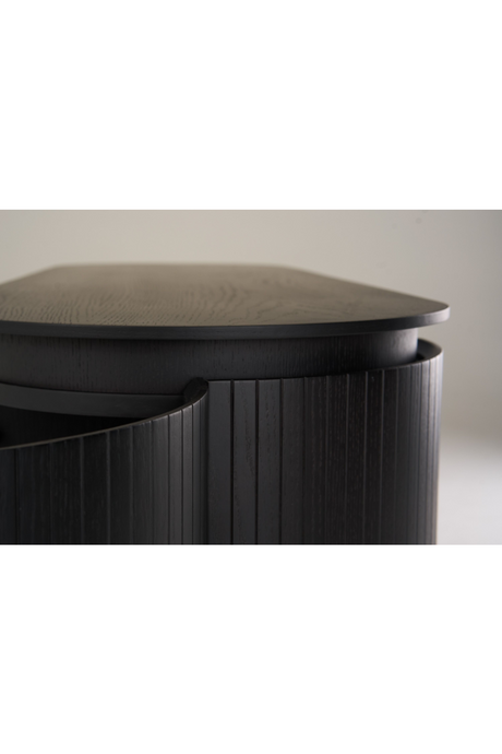 Oak 4-Door Oval Sideboard | OROA Modern Miami