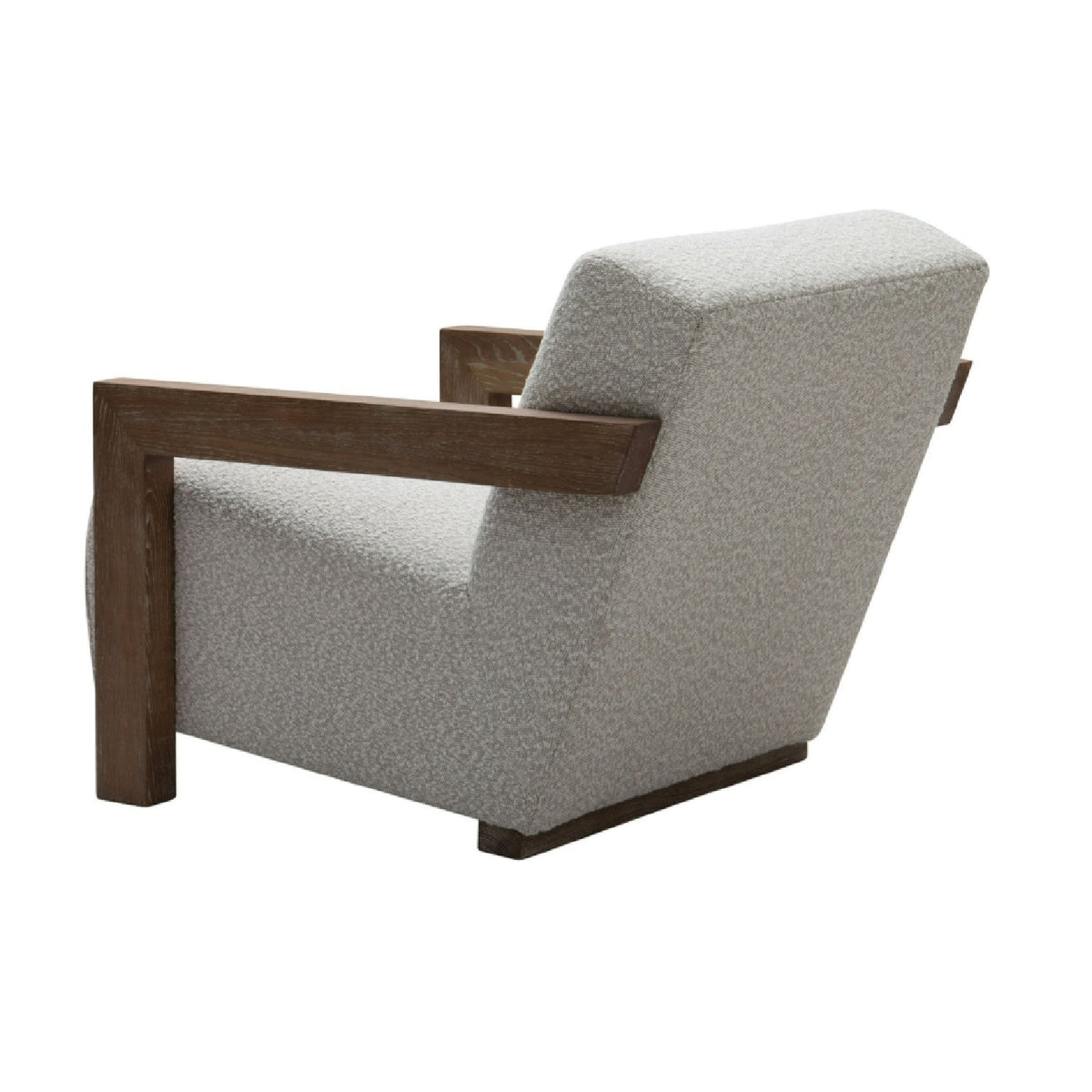 Oak-Framed Upholstered Lounge Chair | OROA Modern Rosen