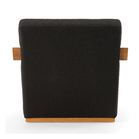 Oak-Framed Upholstered Lounge Chair | OROA Modern Rosen