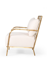 Velvet Padded Accent Chair | OROA Modern Ignacio | Oroa.com