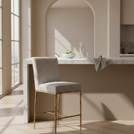 Linen Counter Chair | OROA Modern Beasley