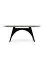 Black & White Marble Dining Table | OROA Modern Colbert | Oroa.com