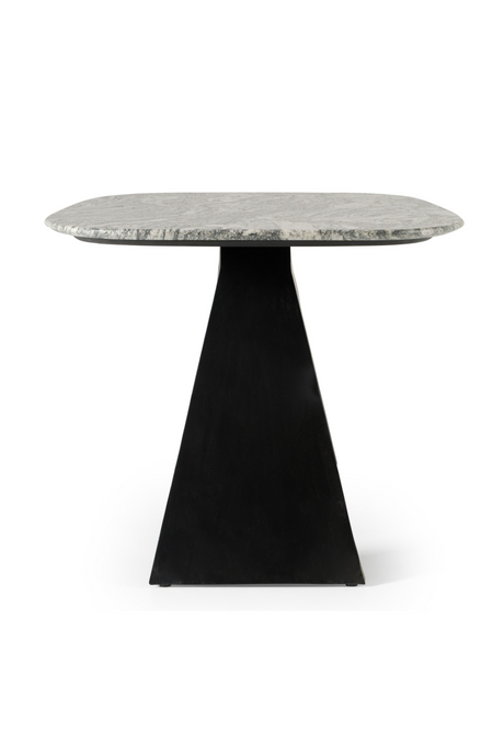 Black & White Marble Dining Table | OROA Modern Colbert | Oroa.com