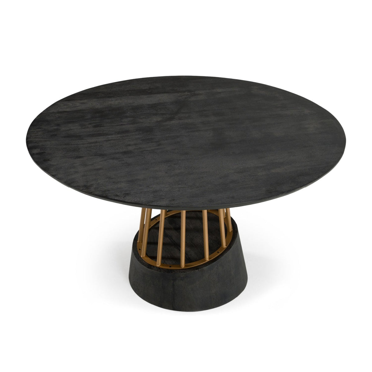 Black Mango Wood Dining Table | OROA Modern Cotopaxi