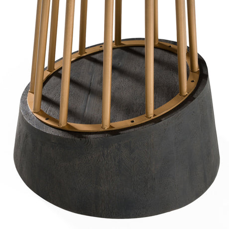 Black Mango Wood Dining Table | OROA Modern Cotopaxi