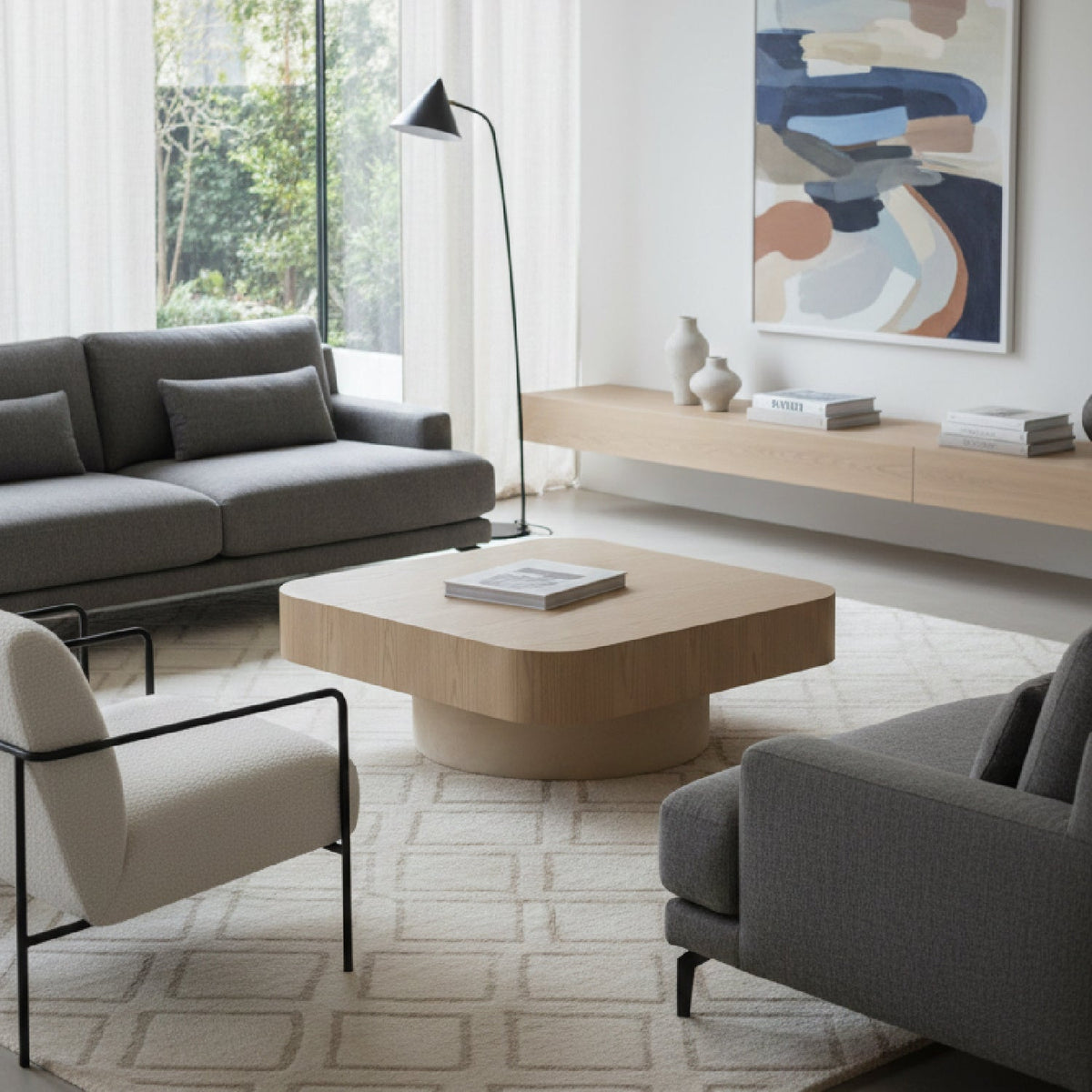 Square High Coffee Table | OROA Modern Teller