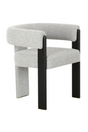 Gray Curved Dining Chair | OROA Modern Kenmare | Oroa.com