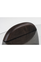 Solid ASh Glass Coffee Table | OROA Modern Buxton | Oroa.com