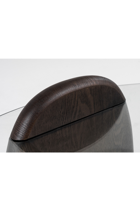 Solid ASh Glass Coffee Table | OROA Modern Buxton | Oroa.com