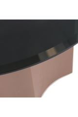 Black Glass Nesting Coffee Tables (2) | OROA Modern | Oroa.com