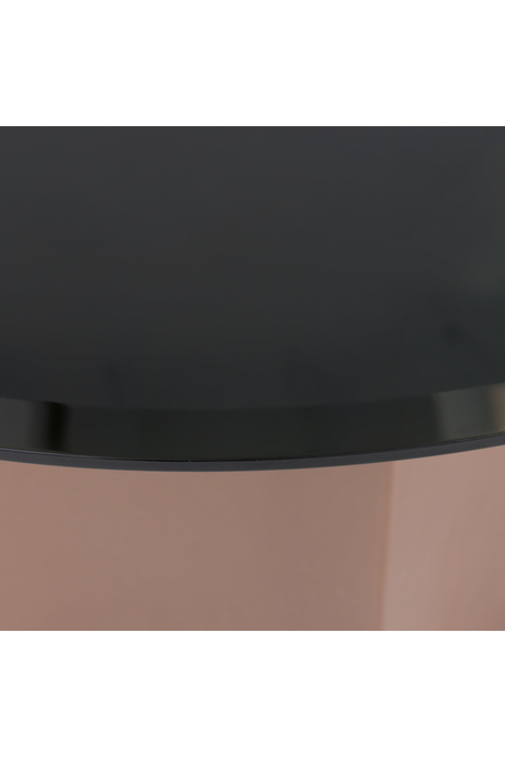 Black Glass Nesting Coffee Tables (2) | OROA Modern | Oroa.com
