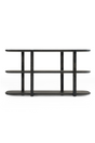Brown Open-Back Bookshelf | OROA Modern Noah | Oroa.com