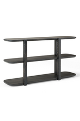 Brown Open-Back Bookshelf | OROA Modern Noah | Oroa.com