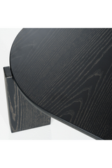 Brown Veneer Square Coffee Table | OROA Modern Noah | Oroa.com