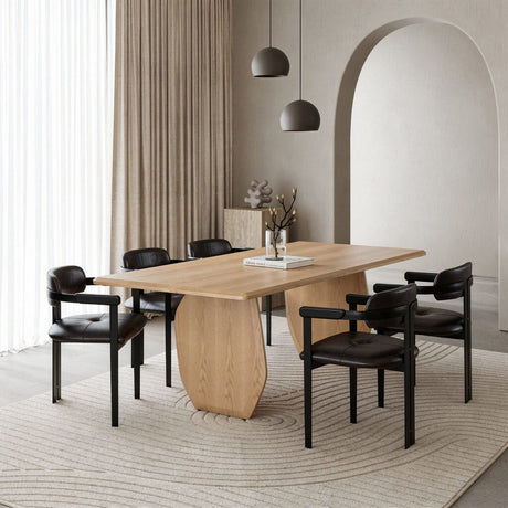 White Oak Dining Table | OROA Modern Prado
