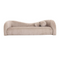 Wavy Back 4-Seater Sofa | OROA Modern Calico | Oroa.com