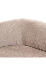 Wavy Back 4-Seater Sofa | OROA Modern Calico | Oroa.com