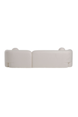 White 4-Seater Sofa | OROA Modern Khan | Oroa.com