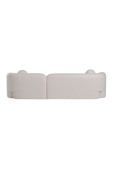 White 4-Seater Sofa | OROA Modern Khan | Oroa.com