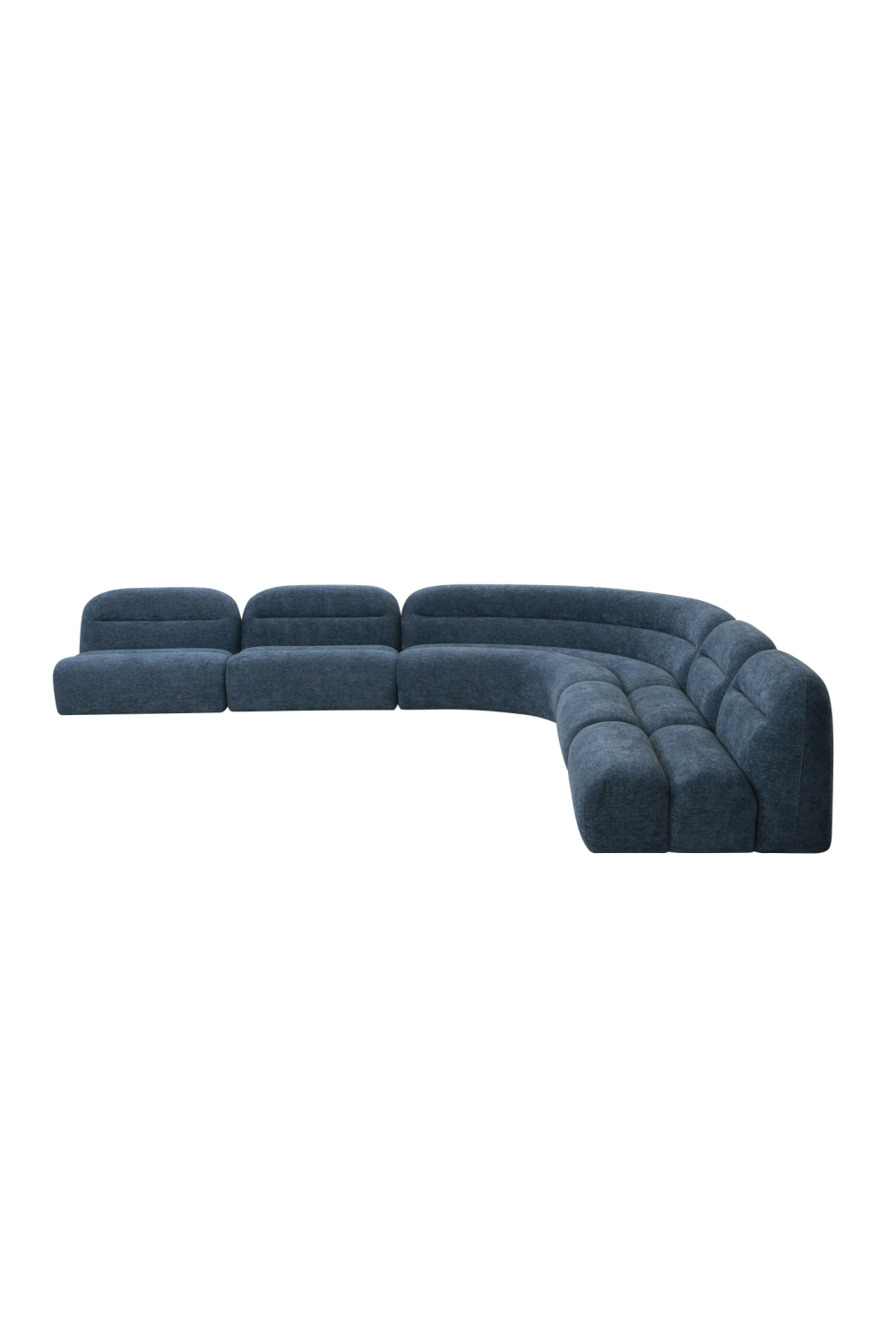 Blue Modular Armless Seat | OROA Modern Forman | Oroa.com