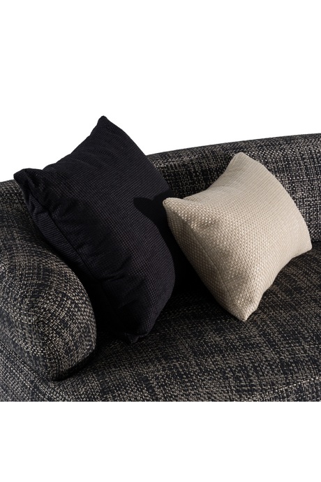 Curved Gray Sectional Sofa | OROA Modern Lakota | Oroa.com