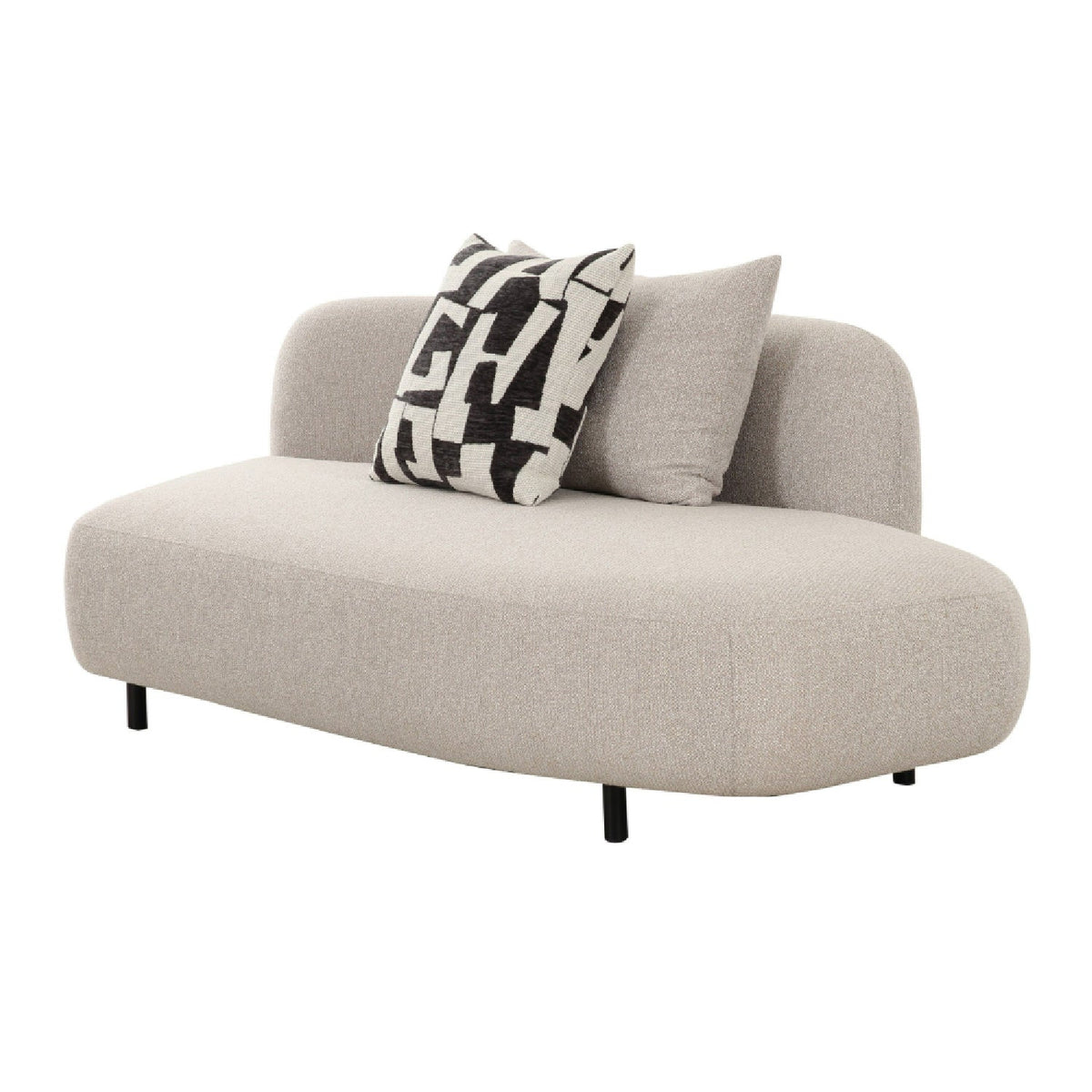 Beige Free-form Sectional Sofa | OROA Modern Marge