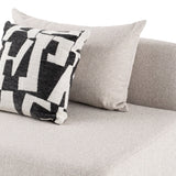 Beige Free-form Sectional Sofa | OROA Modern Marge