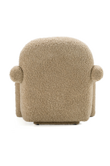 Tan Fabric Accent Chair | OROA Modern Trevor | Oroa.com