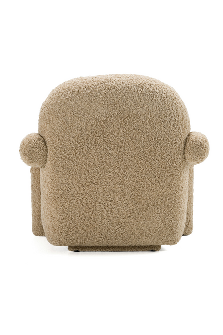 Tan Fabric Accent Chair | OROA Modern Trevor | Oroa.com