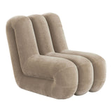 Taupe Fabric Accent Chair | OROA Modern Archie | Oroa.com