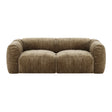 Tan Fabric Loveseat | OROA Modern Siegal | Oroa.com