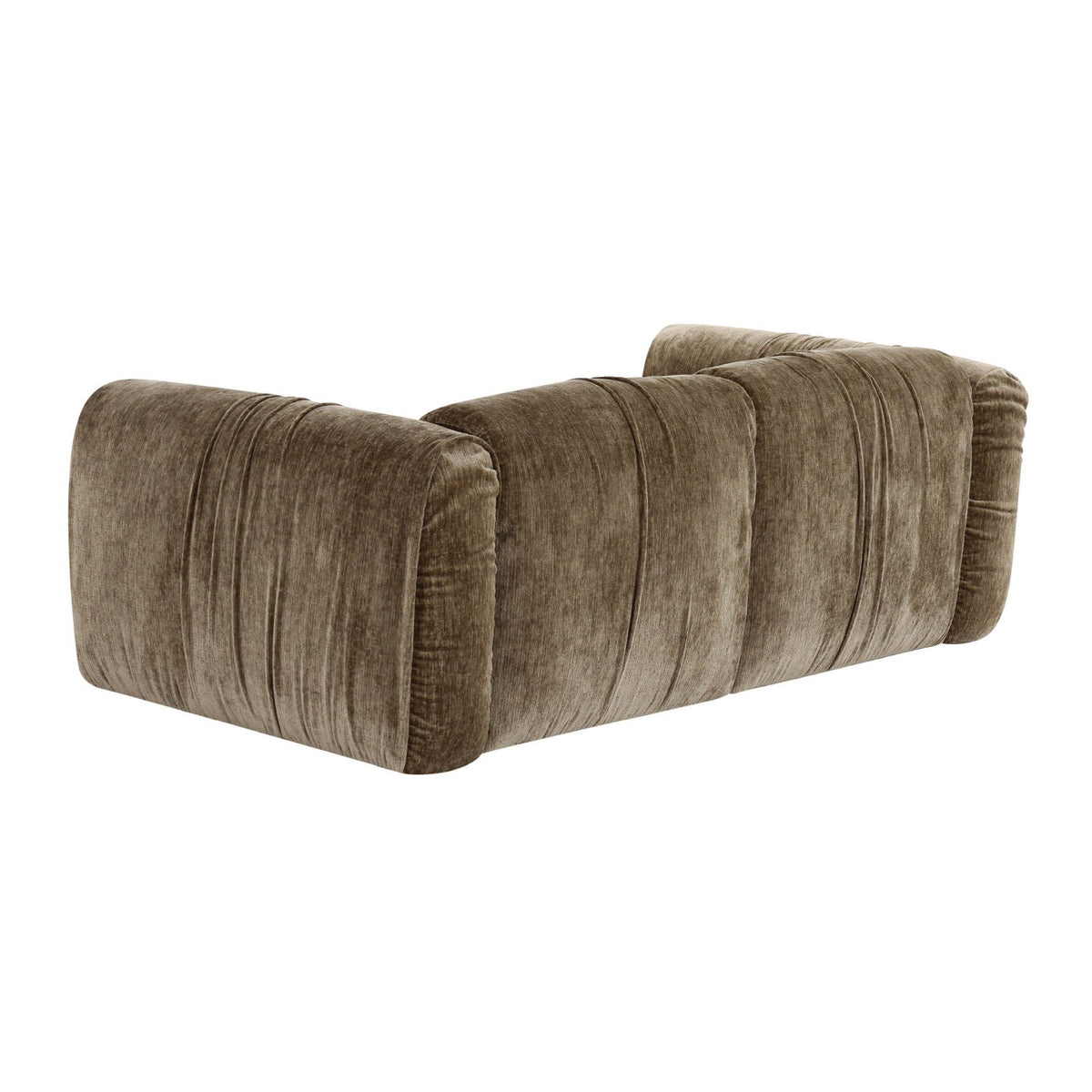 Tan Fabric Loveseat | OROA Modern Siegal | Oroa.com