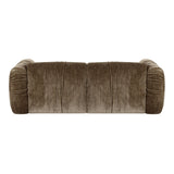 Tan Fabric Loveseat | OROA Modern Siegal | Oroa.com