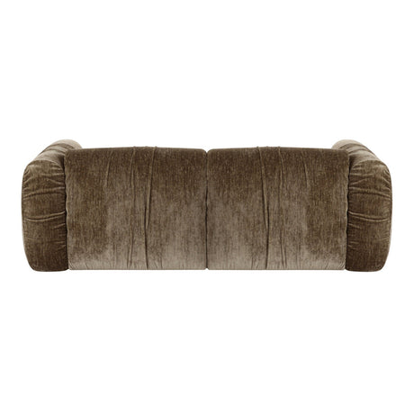 Tan Fabric Loveseat | OROA Modern Siegal | Oroa.com