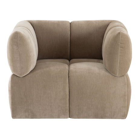 Taupe Modern Swivel Accent Chair | OROA Modern Marisol | Oroa.com