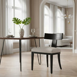 Black Walnut Dining Chairs (2) | OROA Modern Fabien