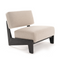 Wood Framed Velvet Lounge Chair | OROA Modern Tucker | Oroa.com