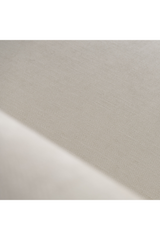 White Fabric Loveseat | OROA Modern Cynthia