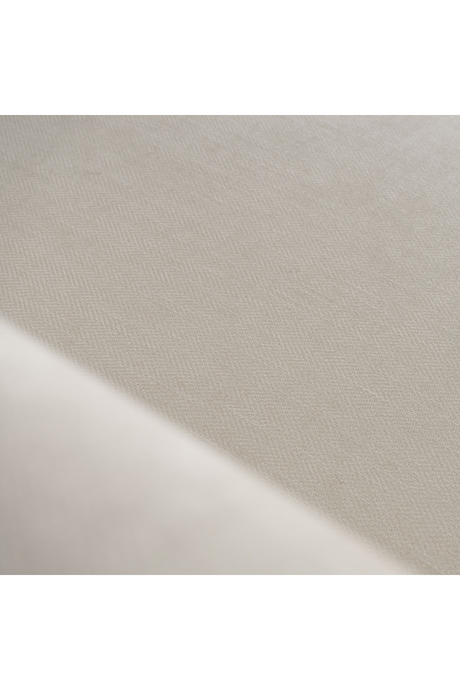 White Fabric Loveseat | OROA Modern Cynthia
