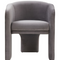 Three-Legged Velvet Accent Chair | OROA Modern Kyle | Oroa.com