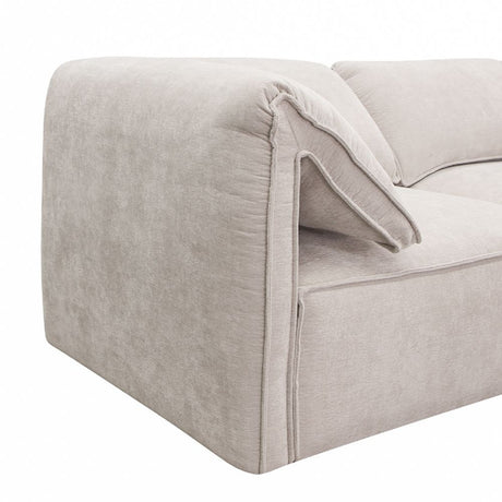 Gray Fabric Sectional Sofa | OROA Modern Gene