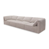 Gray Fabric Sectional Sofa | OROA Modern Gene