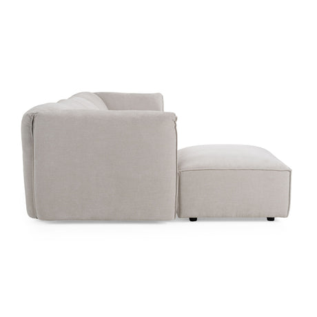Gray Fabric Sectional Sofa | OROA Modern Gene