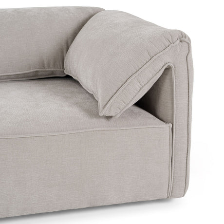 Gray Fabric Sectional Sofa | OROA Modern Gene