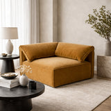 Orange Modular Corner Sofa | OROA Modern Gene