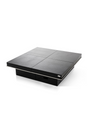 Black Crocodile Extendable Coffee Table | OROA Modern | Oroa.com