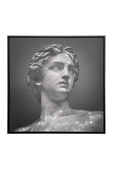Gray Statue Painting 59" x 59" | OROA Modern Bile | Oroa.com