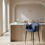 Vegan Leather Counter Chair | OROA Modern Calder