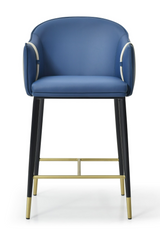 Vegan Leather Counter Chair | OROA Modern Calder | Oroa.com
