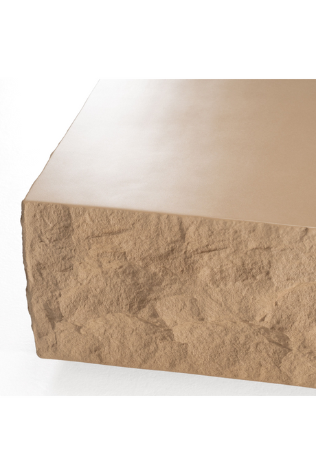Square Fiberglass Coffee Table | OROA Modern Quarry | Oroa.com